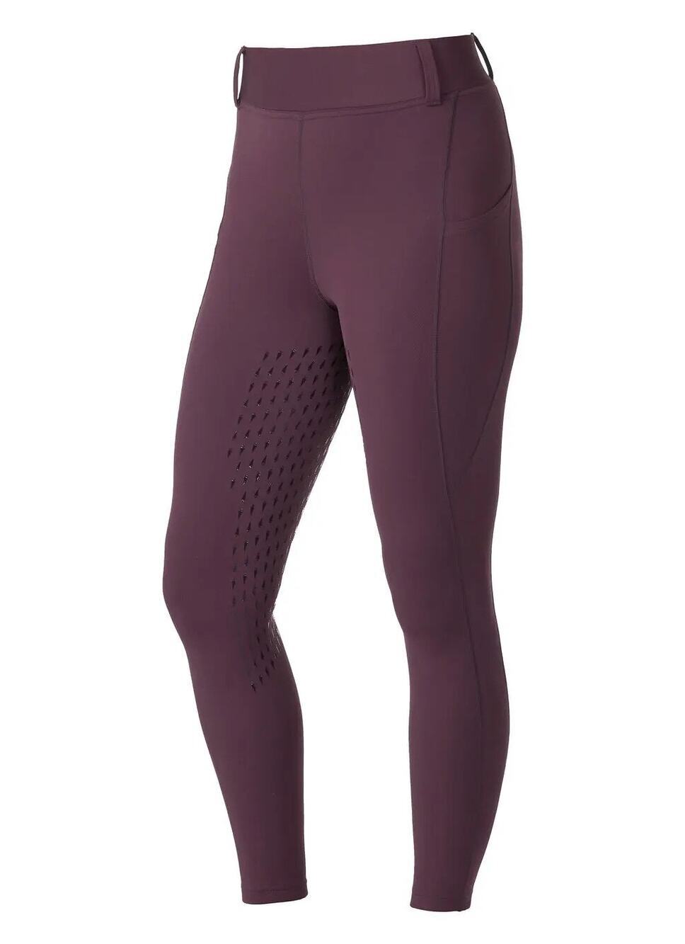 Karrots Leggings Full Leg Tech Tight Purple Size Large